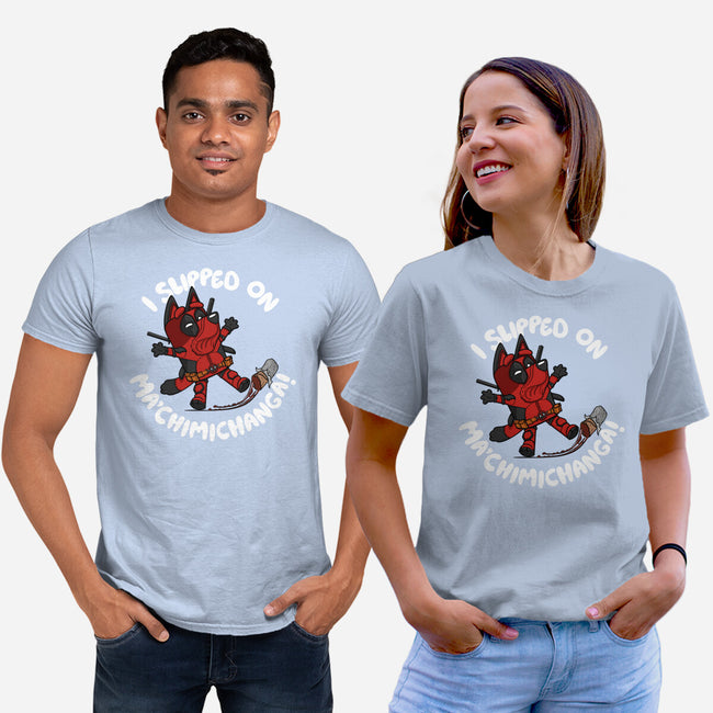 BlueyPool's Chimichanga-Unisex-Basic-Tee-Artist Davee Bee