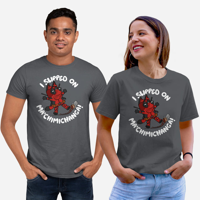 BlueyPool's Chimichanga-Unisex-Basic-Tee-Artist Davee Bee