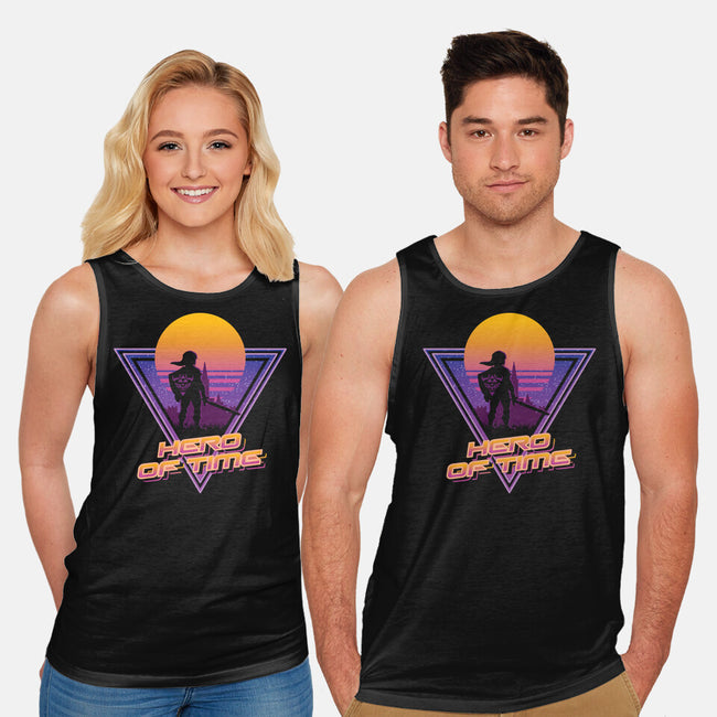 Neon Hero Of Time-Unisex-Basic-Tank-jrberger