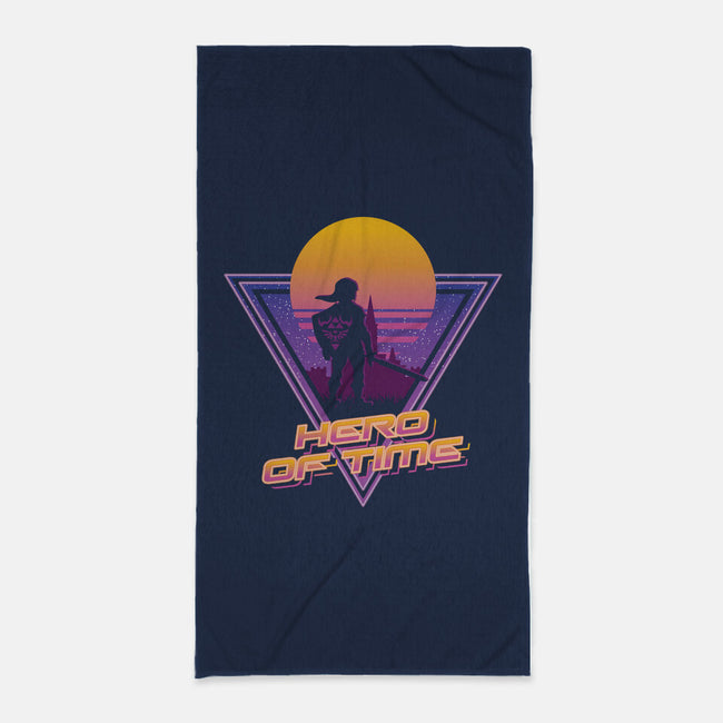 Neon Hero Of Time-None-Beach-Towel-jrberger