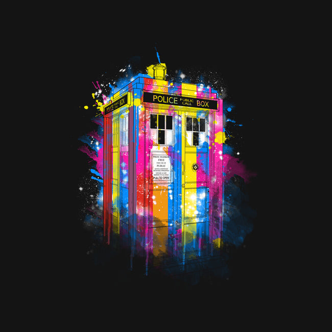 Rainbow Tardis-Mens-Basic-Tee-kharmazero