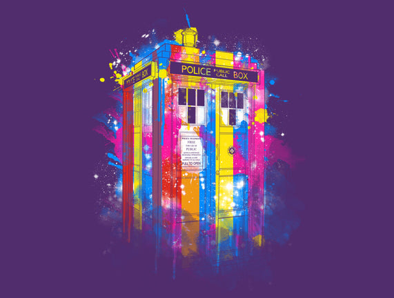 Rainbow Tardis