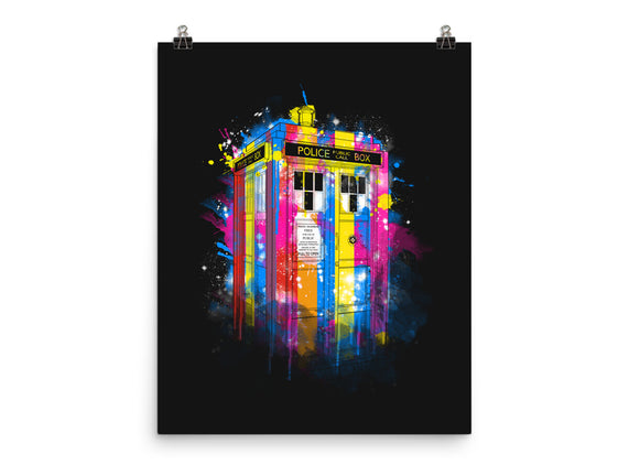 Rainbow Tardis