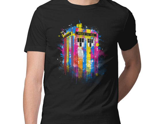 Rainbow Tardis