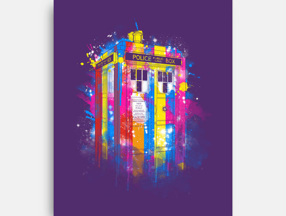 Rainbow Tardis