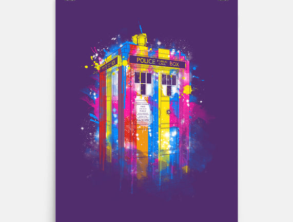 Rainbow Tardis