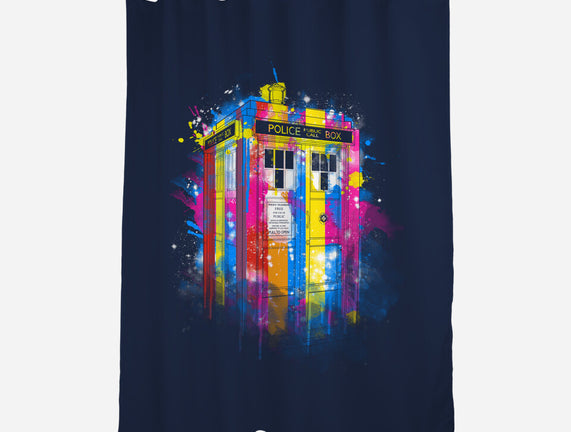 Rainbow Tardis