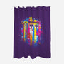 Rainbow Tardis-None-Polyester-Shower Curtain-kharmazero