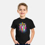 Rainbow Tardis-Youth-Basic-Tee-kharmazero