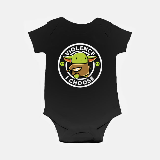 Violence I Choose-Baby-Basic-Onesie-naomori