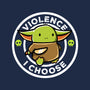 Violence I Choose-Womens-Fitted-Tee-naomori