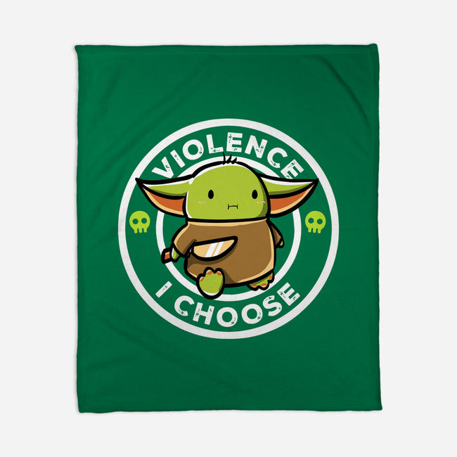 Violence I Choose-None-Fleece-Blanket-naomori