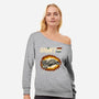 Shiny Heroes-Womens-Off Shoulder-Sweatshirt-retrodivision