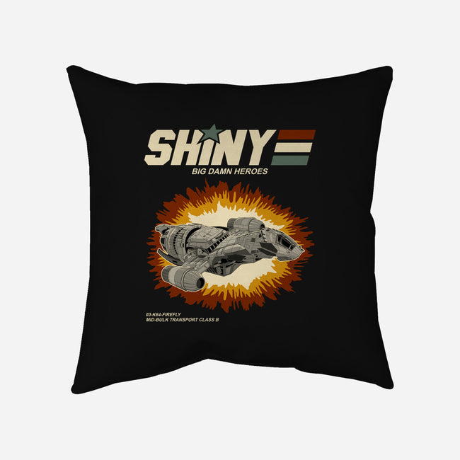 Shiny Heroes-None-Removable Cover-Throw Pillow-retrodivision