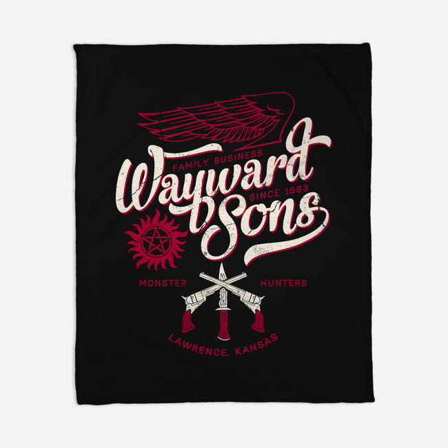 Wayward Sons-None-Fleece-Blanket-Nemons