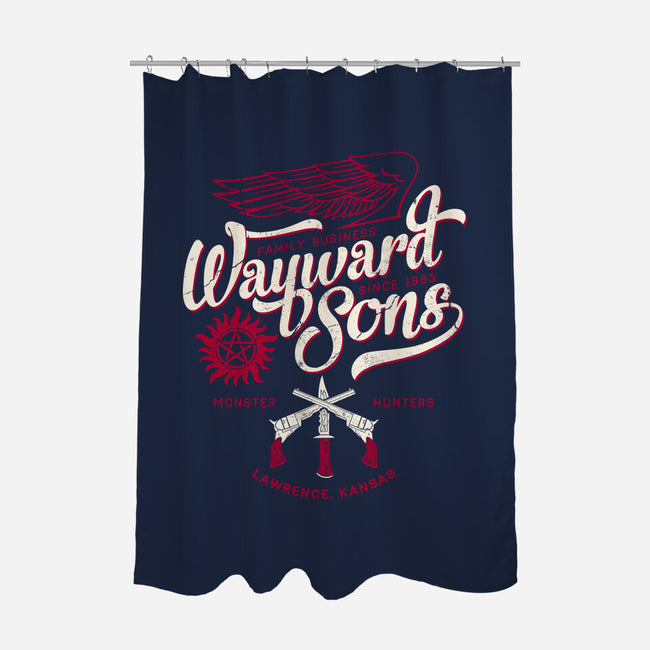 Wayward Sons-None-Polyester-Shower Curtain-Nemons