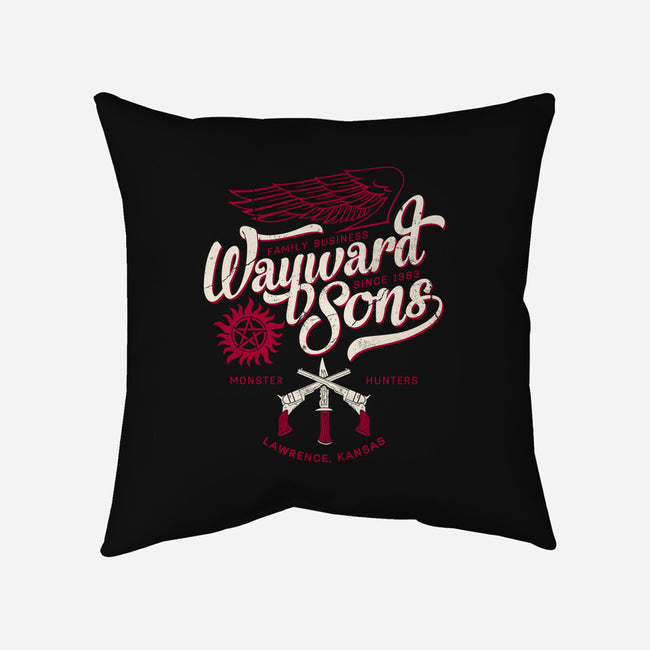 Wayward Sons-None-Removable Cover-Throw Pillow-Nemons