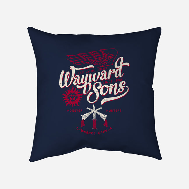 Wayward Sons-None-Removable Cover-Throw Pillow-Nemons