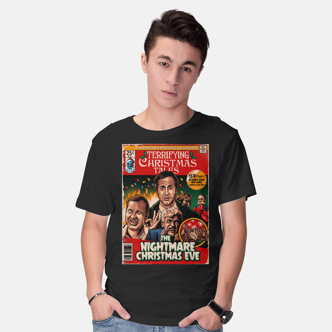 Nightmare Christmas Eve-Mens-Basic-Tee-daobiwan