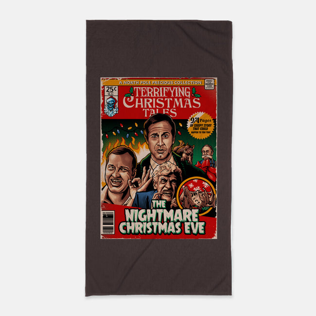 Nightmare Christmas Eve-None-Beach-Towel-daobiwan