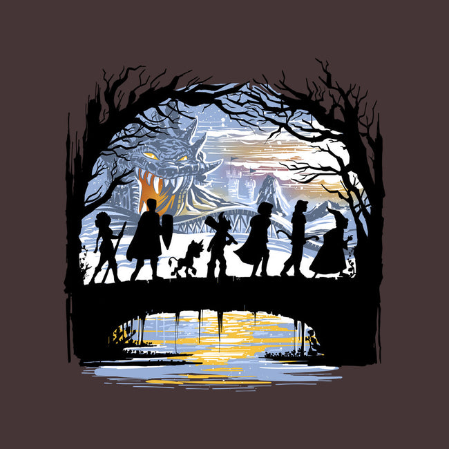 The Fellowship Of The Dungeons-None-Glossy-Sticker-zascanauta