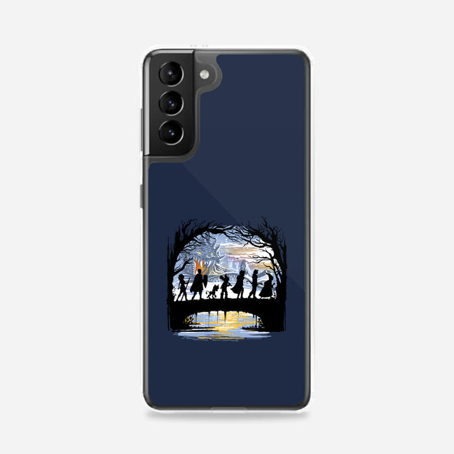 The Fellowship Of The Dungeons-Samsung-Snap-Phone Case-zascanauta