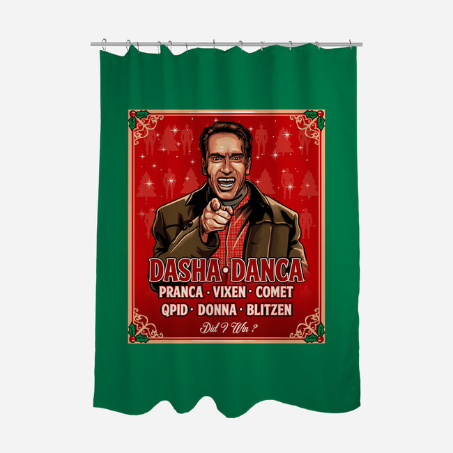 Dasha Danca-None-Polyester-Shower Curtain-daobiwan