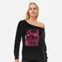 Saving Dreamland-Womens-Off Shoulder-Sweatshirt-Sketchdemao