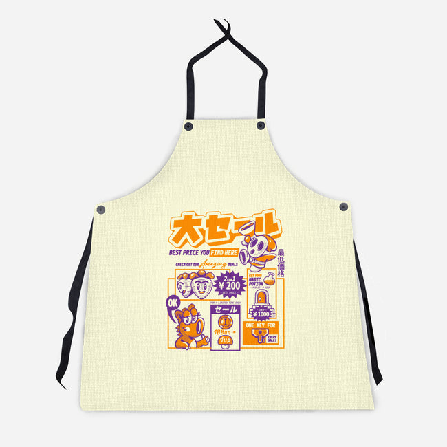 Big Shy Sale-Unisex-Kitchen-Apron-Sketchdemao