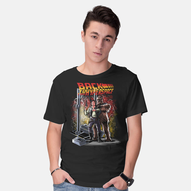 Back To The Hyperspace-Mens-Basic-Tee-zascanauta