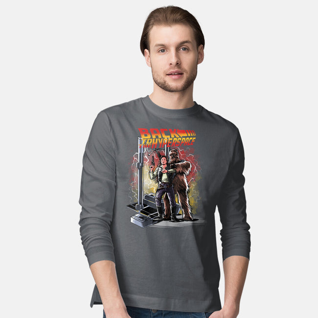 Back To The Hyperspace-Mens-Long Sleeved-Tee-zascanauta