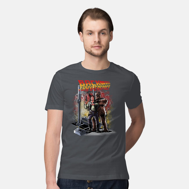 Back To The Hyperspace-Mens-Premium-Tee-zascanauta