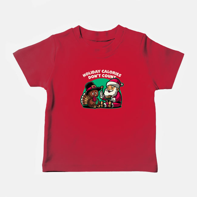 Holiday Food Calories-Baby-Basic-Tee-Studio Mootant