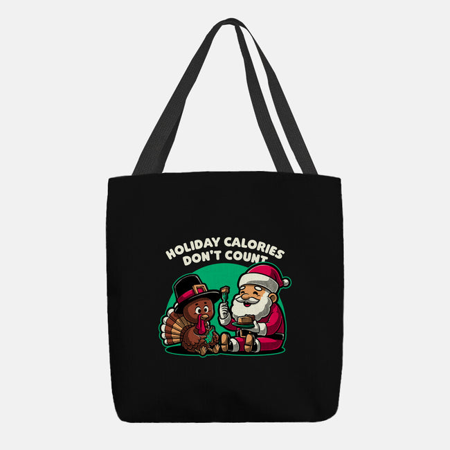 Holiday Food Calories-None-Basic Tote-Bag-Studio Mootant