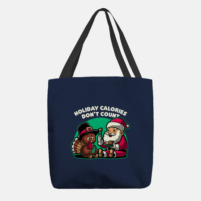 Holiday Food Calories-None-Basic Tote-Bag-Studio Mootant