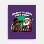 Holiday Food Calories-None-Stretched-Canvas-Studio Mootant