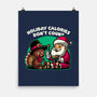 Holiday Food Calories-None-Matte-Poster-Studio Mootant