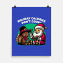 Holiday Food Calories-None-Matte-Poster-Studio Mootant