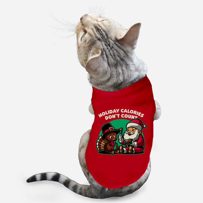 Holiday Food Calories-Cat-Basic-Pet Tank-Studio Mootant