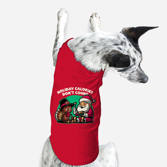 Holiday Food Calories-Dog-Basic-Pet Tank-Studio Mootant