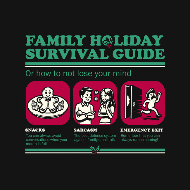 Family Holiday Survival Guide-Unisex-Kitchen-Apron-Studio Mootant