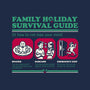 Family Holiday Survival Guide-None-Removable Cover-Throw Pillow-Studio Mootant