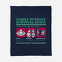 Family Holiday Survival Guide-None-Fleece-Blanket-Studio Mootant