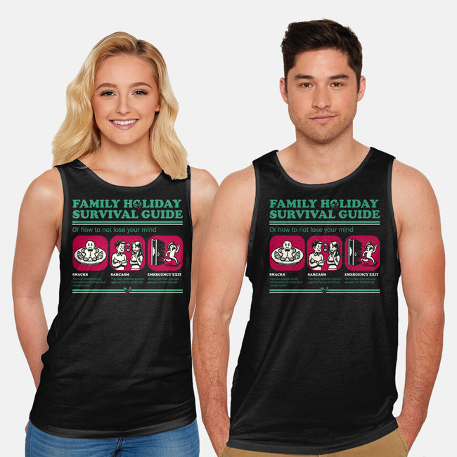 Family Holiday Survival Guide-Unisex-Basic-Tank-Studio Mootant