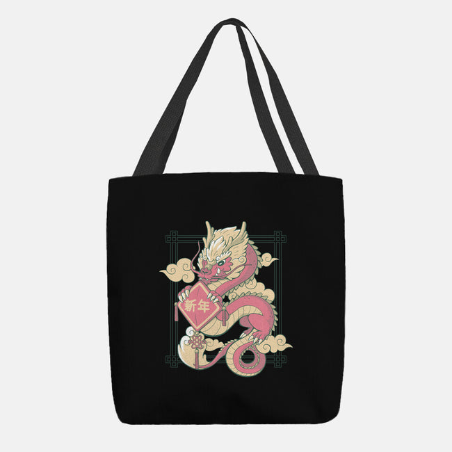 The Year Of The Dragon-None-Basic Tote-Bag-xMorfina