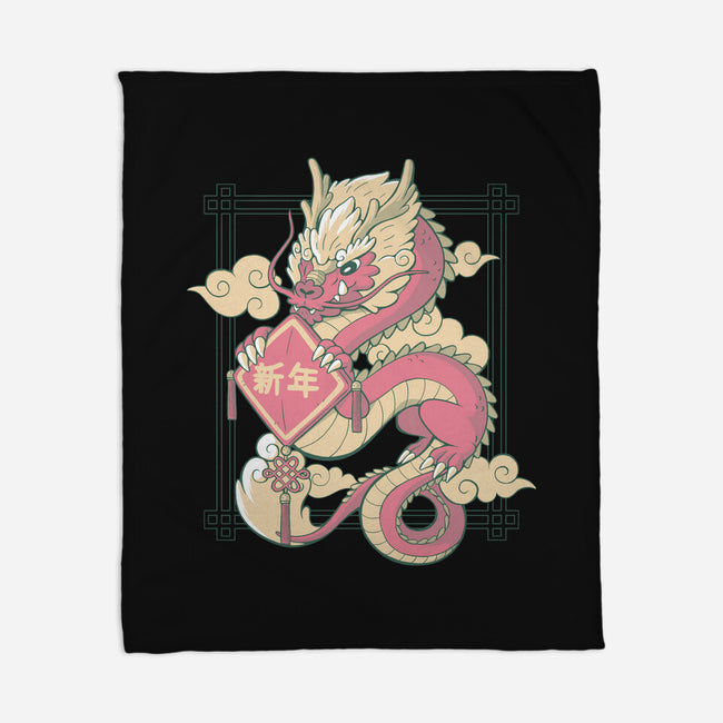 The Year Of The Dragon-None-Fleece-Blanket-xMorfina