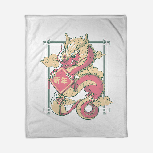 The Year Of The Dragon-None-Fleece-Blanket-xMorfina