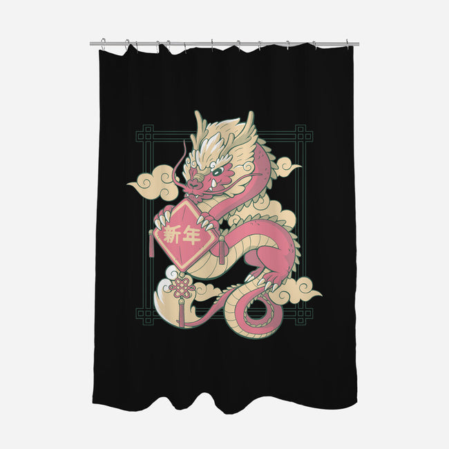 The Year Of The Dragon-None-Polyester-Shower Curtain-xMorfina