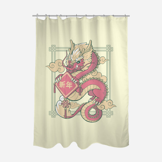 The Year Of The Dragon-None-Polyester-Shower Curtain-xMorfina