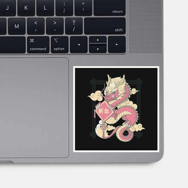 The Year Of The Dragon-None-Glossy-Sticker-xMorfina